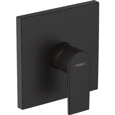 Afbeelding van hansgrohe vernis shape a ngreeps inbouw douchemengkraan mat zwart 71668670