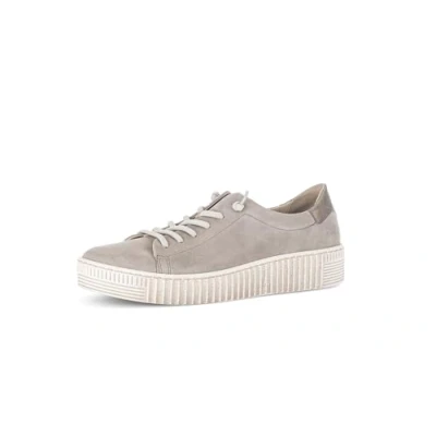 Afbeelding van Gabor Sneakers laag, Dames, Maat: 37.5, Visone Leer