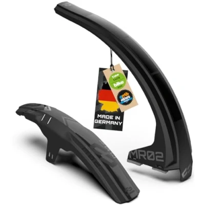 Afbeelding van unleazhed Spatborden voor MTB, MR02 en M02 bundel, Made in Germany, van gerecycled materiaal