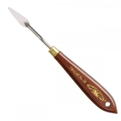 Afbeelding van Winsor &amp; Newton 7003145 Malmesser Nr. 20 ideal für die Ölmalerei und Acrylmalerei, Transparent