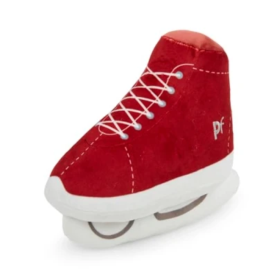 Afbeelding van Petface Ivy Ice Skate Pluche Hond Speelgoed met Ingebouwde Pieper