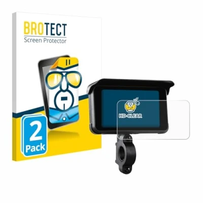 Afbeelding van BROTECT Screenprotector voor Midland Bike Play Guardian Folie Beschermfolie transparant (2 Stuks)
