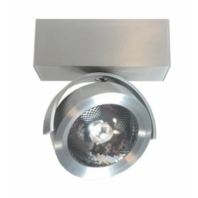 Afbeelding van Artdelight LED opbouwspot Dutchess 13w 2700K 16cm metaalgrijs QR 0001 ALU