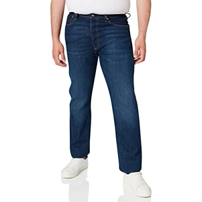 Afbeelding van Levi&#039;s 501 Original Straight leg jeans, Heren, Maat: 30x32, Fresh clean