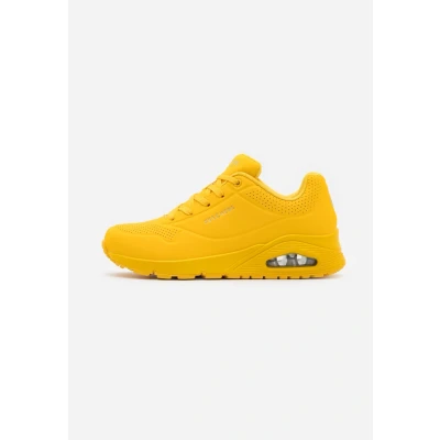 Afbeelding van Skechers Sport UNO Sneakers laag yellow, Dames, Maat: 39, Yellow Hoogwaardig imitatieleer