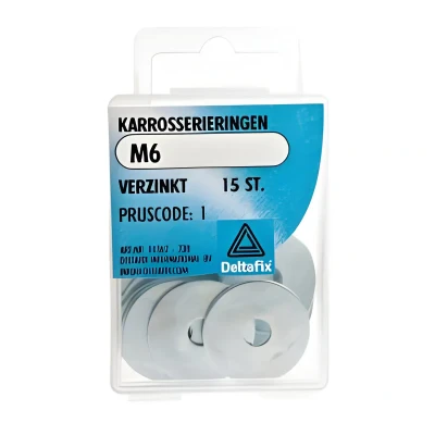 Afbeelding van Deltafix Carrosserieringen M6 x 25mm 15 Stuks