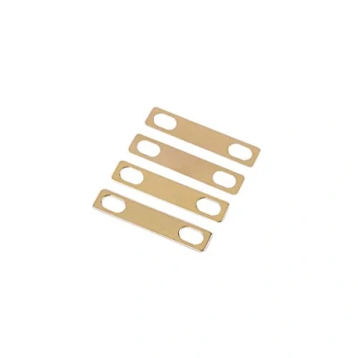 Afbeelding van Alnicov 4 Stks Gitaar Hals Shims 0.2mm 0.5mm 1mm Dikte Messing voor Elektrische Bas Luthier Gereedschap (Goud)
