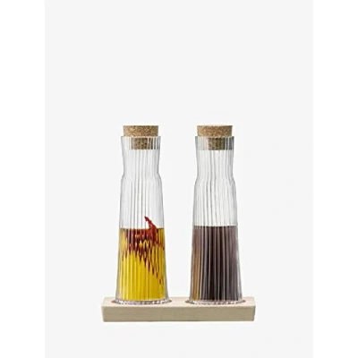 Afbeelding van L.s.a. Olie En Azijnflessen Gio Line 200 Ml Glas Transparant