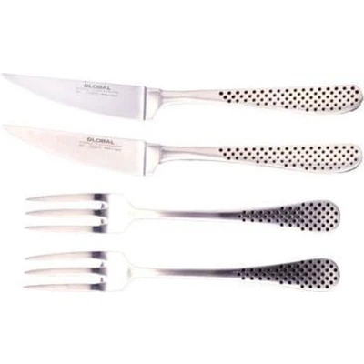 Afbeelding van Steakset Global GT102 Mes &amp; Vork