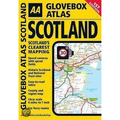 Afbeelding van AA Glovebox Atlas Scotland