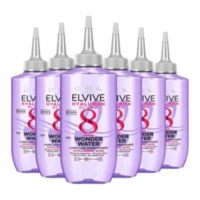 Afbeelding van 6x L&#039;Oréal Elvive Hydra Hyaluronic Wonder Water 200 ml