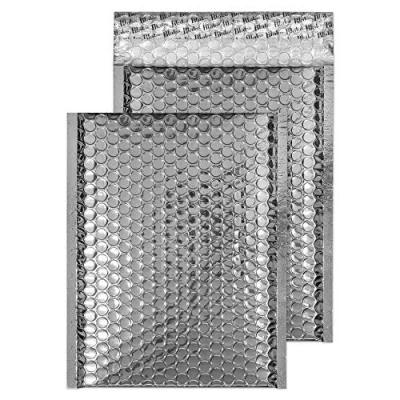 Afbeelding van Blake Padded Bubble Enveloppen Peel &amp; Seal 100 stuks. C5+ 250 x 180 mm Sterling Zilver