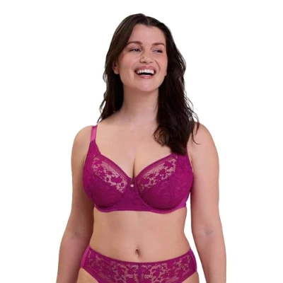 Afbeelding van SANS COMPLEXE Beugelbeha met beugel suzie roze, Fuchsia pink., 80E