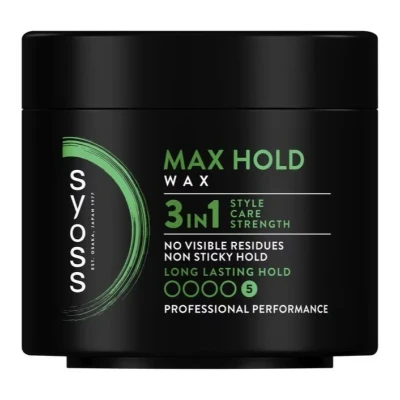 Afbeelding van Syoss 3in1 Max Hold Wax 5 150ML