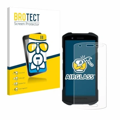 Afbeelding van BROTECT Glas Screen Protector voor Zebra TC21/ TC26 Schermbeschermer [9H Hardheid, Beschermglas Folie niet Gehard Glas]