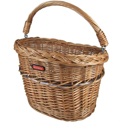 Afbeelding van KlickFix Rieten mand mini stuurmand beige