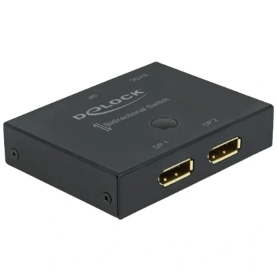 Afbeelding van Delock DisplayPort 2 1 Schakelaar Bidirectioneel 8K 30 Hz