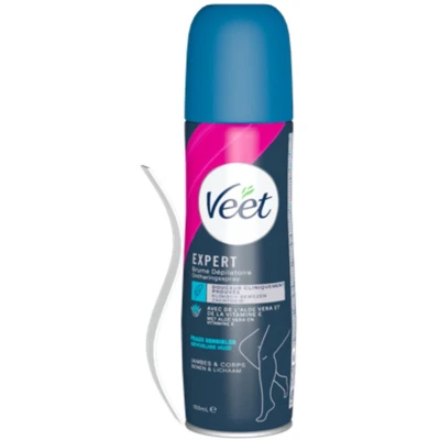 Afbeelding van 4x Veet Ontharingsspray Gevoelige Huid 150 ml