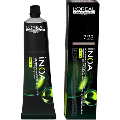 Afbeelding van Permanente Kleur L&#039;Oreal Professionnel Paris Inoa Color Nº 7.23 (60 g)