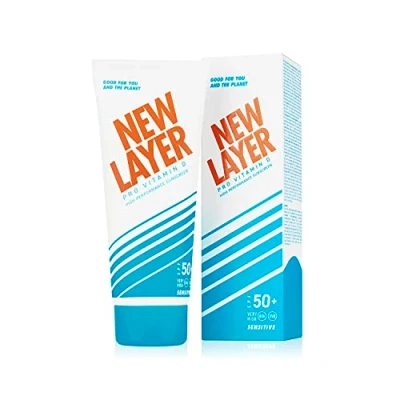 Afbeelding van New Layer PRO Vitamin D Sunscreen SPF50+ Sensitive Zonnebrandcrème, Maat: 200 ml, N/a