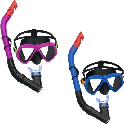 Afbeelding van Bestway Masker en Buis Set Volwassene Ontlastklep Diversen Kleuren +14 Jaar Strand Zwembad 24068