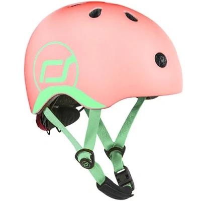 Afbeelding van Scoot and Ride Peach Maat XXS S Kinderhelm SR 96389