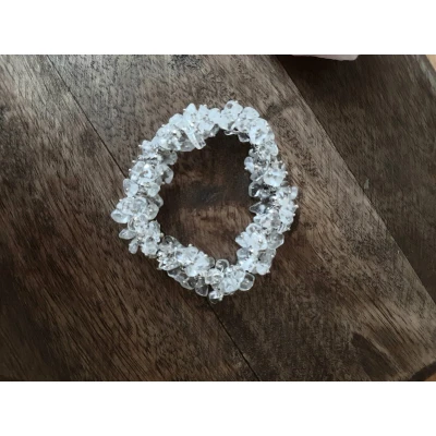 Afbeelding van Ruben Robijn Bergkristal splitarmband cluster