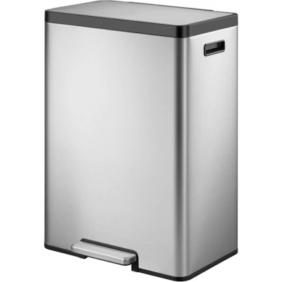 Afbeelding van Pedaalemmer EKO EcoCasa II 20+20L Mat RVS