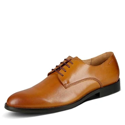 Afbeelding van DIGEL 1001956 elegante heren veterschoen zacht nappaleder model Sebastian