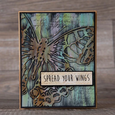 Afbeelding van Sizzix Thinlits Die Perspective Butterfly 665201 Tim Holtz (01 21)