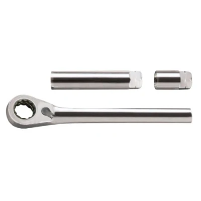 Afbeelding van SW Stahl 01421L remontluchtersleutelset, 3 delig I speciale dopsleutelset 11 mm geschikt voor schroefverbindingen van VW Passt Audi A4 Golf VI A3 Seat Altea Skoda Octavia