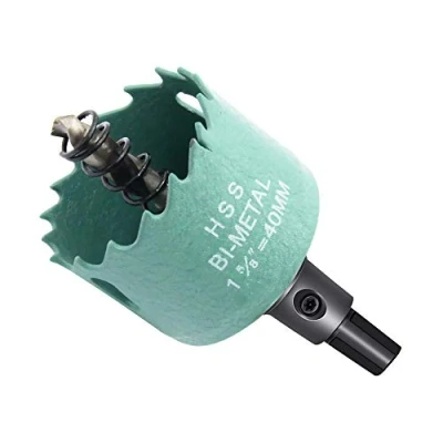Afbeelding van Gatzaag 40 mm, LAIWEI boor voor boren in hout, dun plaatstaal, aluminium profielen, PVC, enz. Scherp en duurzaam boorgereedschap