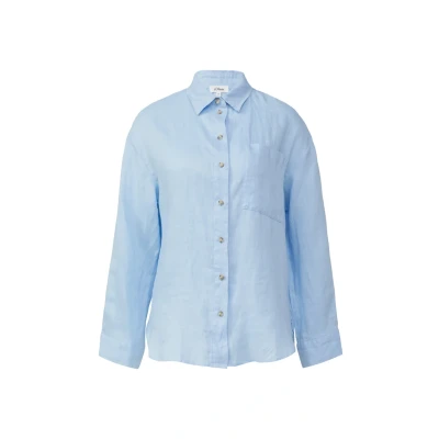 Afbeelding van s.Oliver blouse lichtblauw