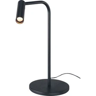 Afbeelding van Slv karpo tl led indoor tafellamp zwart 3000k 1001461