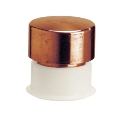 Afbeelding van Halder Kunststofhamerkop hoofd d. 30 mm koper met kunststof huls hard 1 stuk 3804.030