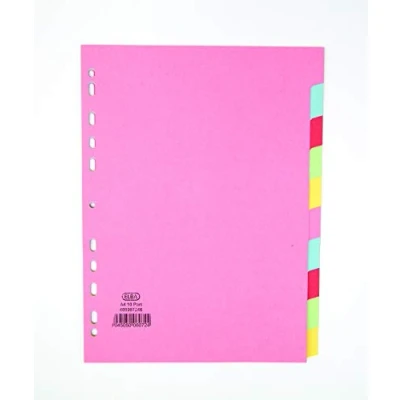 Afbeelding van Elba, Bestandsverdelers A4, 10 Deel, Assorteerd, 1 Sets