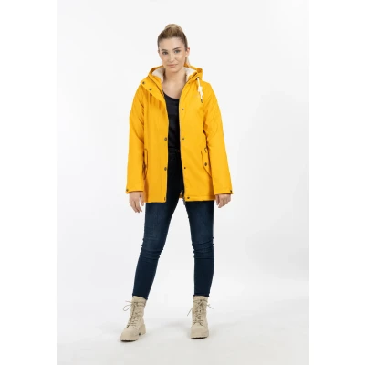 Afbeelding van Regenjas met teddyvoering ICEBOUND XL / Zonnig Geel 100% Polyester