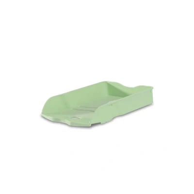 Afbeelding van HAN brievenbak Re LOOP A4/C4 stapel en nestbaar pastelgroen 100% gerecycled HA 10298 805