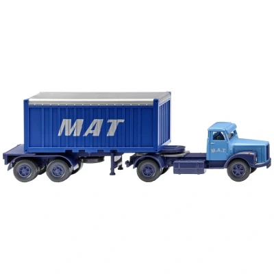 Afbeelding van Wiking 052604 H0 Vrachtwagen Scania Containerkabel 20 M.A.T.