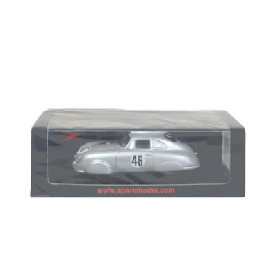Afbeelding van Porsche 356 1st time at Le Mans Spark Modelauto 1:43 1951 Auguste Veuillet / Edmond