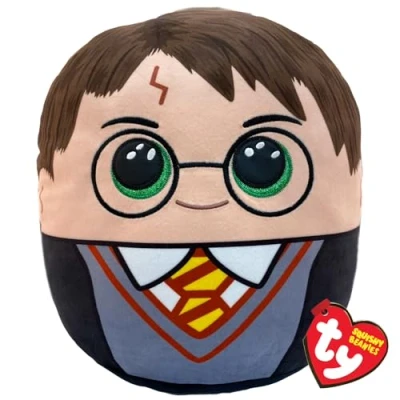 Afbeelding van TY Harry Potter Squishy Beanie van 25,4 cm, zacht pluche dier voor kinderen, verzamelaars knuffelteddy baby knuffeldieren