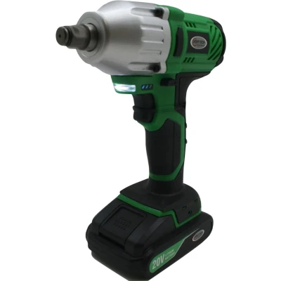 Afbeelding van Hofftech Slagmoersleutel 1/2 inch 20 Volt 380 Nnm + 4 Doppen