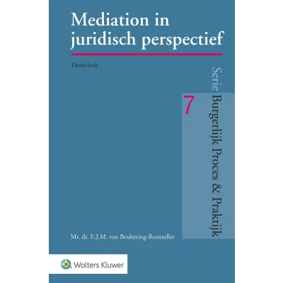 Afbeelding van Mediation in juridisch perspectief