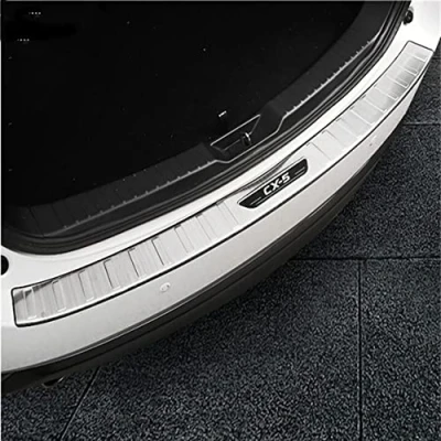 Afbeelding van Auto Rvs Achterbumper Protector Guard, voor Mazda CX 5 CX5 2017 2021 Scuff Anti Scratch Collision Strip Plaat Accessoires