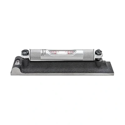Afbeelding van Starrett Machinewaterpas met geslepen en geschaalde libellen, 150 mm libel 98 6