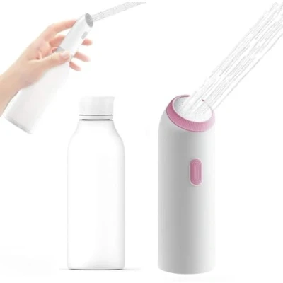 Afbeelding van Mini Bidet, Portable Travel Bidet for Women, USB Rechargeable Handheld with Bottle, IPX7 Waterproof Toilet, Sprayer Personal Cleaning (Color : Pink)