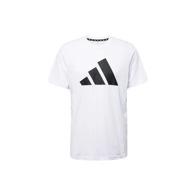 Afbeelding van adidas Performance Tshirt print White black, Heren, Maat: XS, black