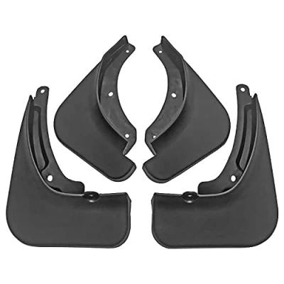 Afbeelding van 4 stuks auto spatlappen voor Kia Stonic 2017 2023,banden beschermer accessoires wielkast beschermers waterdichte
