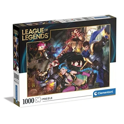 Afbeelding van Clementoni 39668 Puzzels voor volwassenen League Of Legends, High Quality Collection Legpuzzel 1000 Stukjes, 14 99 jaar,Multi kleuren