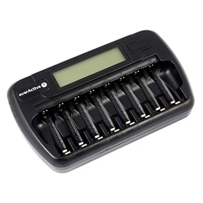 Afbeelding van everActive NC 800 AA AAA professionele microprocessor oplader